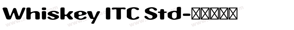 Whiskey ITC Std字体转换